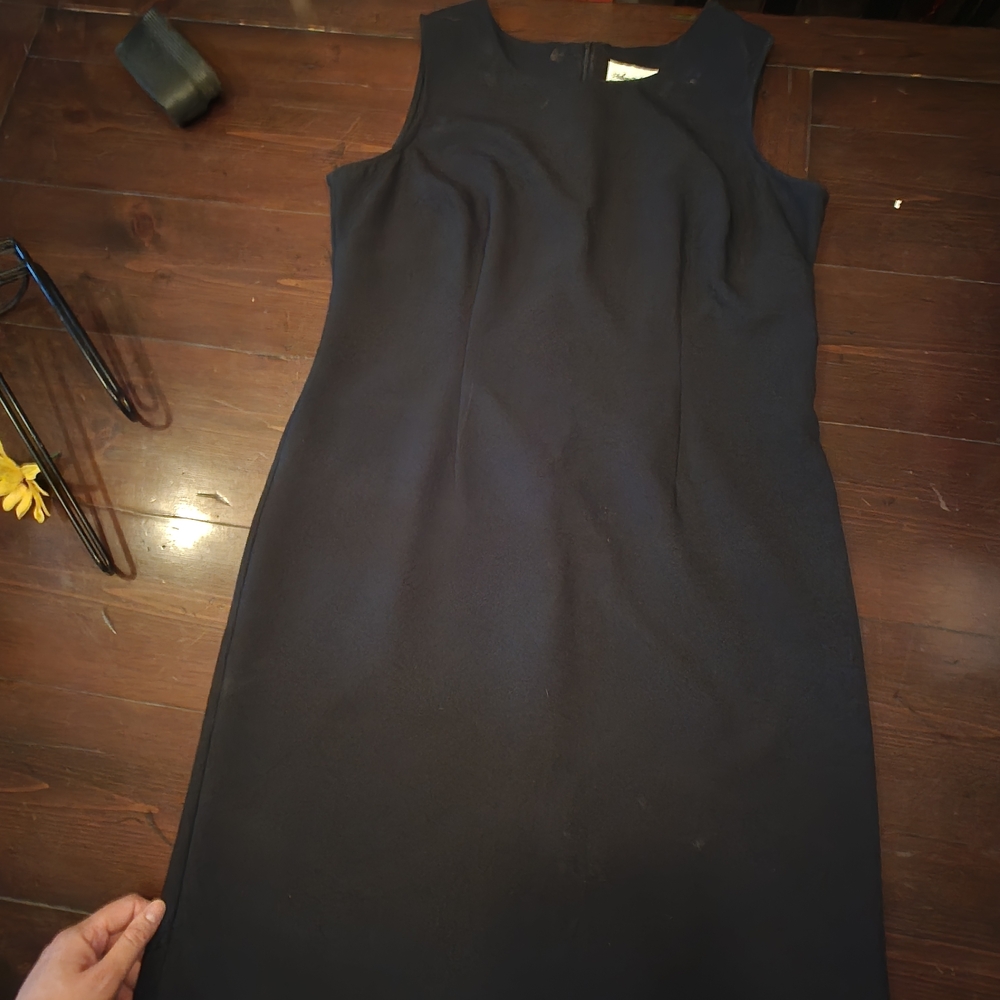 Anthony Richards Classic Black Midi Dress